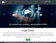 Tablet Screenshot of legalcloudmrci.com